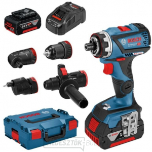 BOSCH Akkus fúrócsavarhúzó GSR 18V-60 FC SET