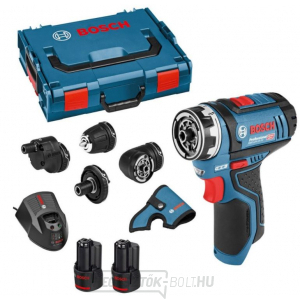 BOSCH Akkus fúrócsavarhúzó GSR 12V-15 FC készlet