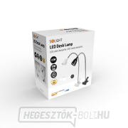 Solight LED asztali lámpa, 2.5W, 3000K, klipsz, fekete Előnézet 