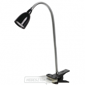 Solight LED asztali lámpa, 2.5W, 3000K, klipsz, fekete gallery main image