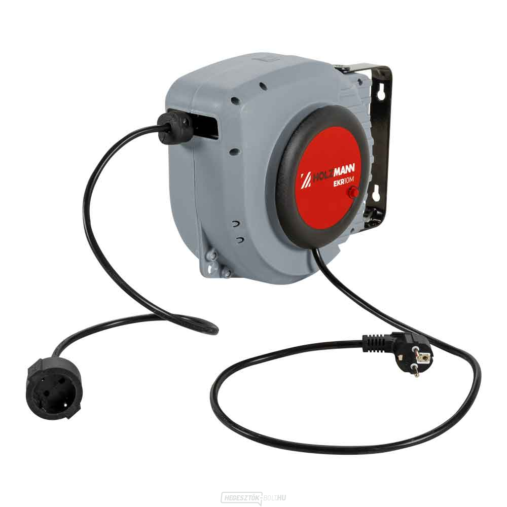 Holzmann önfelhúzós dob 230V EKR10M kábellel Holzmann önfelhúzós dob 230V EKR10M kábellel gallery main image
