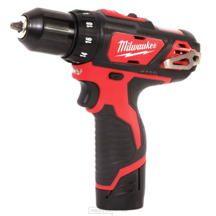 MILWAUKEE Akkumulátoros szubkompakt csavarhúzó M12 BDD-202C