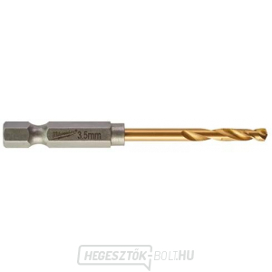 Milwaukee titán fém fúrófejek Shockwave HSS-G TiN Red Hex 3,5 mm - 2db Milwaukee titán fém fúrófejek Shockwave HSS-G TiN Red Hex 3,5 mm - 2db gallery main image