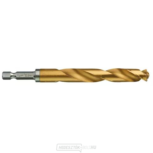 Milwaukee Titán fémfúró Shockwave HSS-G TiN Red Hex 12 mm - 1db