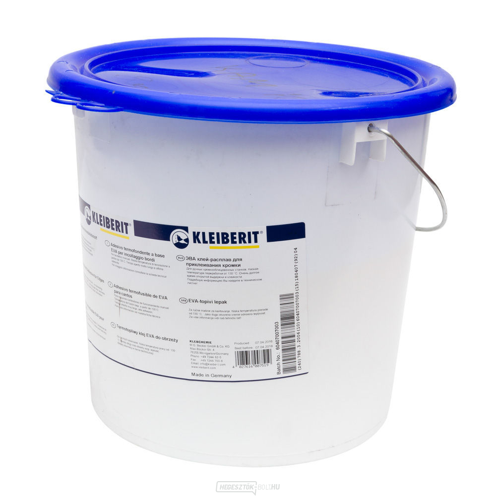 Ragasztó granulátum vödörben 5 kg