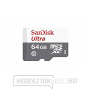 SANDISK SDSQUNS-064G-GN3MN micro SDHC 64 GB CL10 memóriakártya adapterrel gallery main image