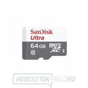SANDISK SDSQUNS-064G-GN3MN micro SDHC 64 GB CL10 memóriakártya adapterrel SANDISK SDSQUNS-064G-GN3MN micro SDHC 64 GB CL10 memóriakártya adapterrel gallery main image