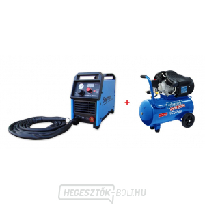 CUTTER 40 plazmavágó + földelő kábel + gáztömlő + HC 52 DC kompresszor gallery main image