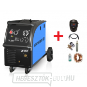 KIT 2400 Standard 4 görgős + égő + szelep + önsötétítő burkolat + spray + huzal + CO2 palack töltettel gallery main image