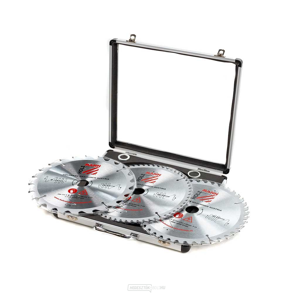 HM fűrészlapkészlet 254x3,2 / 2,0x30 / 25,4xZ24 / Z42 / Z60