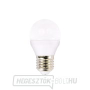 ECOLUX LED izzó 3db, miniglobe, 6W, E27, 3000K, 450lm, 3db, 3db Előnézet 