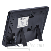 Solight meteorológiai állomás, extra nagy színes LCD kijelző, hőmérséklet, páratartalom, nyomás, RCC, USb töltés, fekete színű náhled