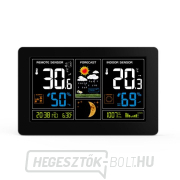 Solight meteorológiai állomás, extra nagy színes LCD kijelző, hőmérséklet, páratartalom, nyomás, RCC, USb töltés,... Solight meteorológiai állomás, extra nagy színes LCD kijelző, hőmérséklet, páratartalom, nyomás, RCC, USb töltés,... gallery main image