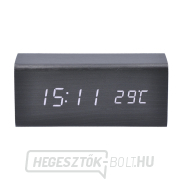 Solight óra ébresztővel, fehér LED háttérvilágítás, három ébresztő, állítható háttérvilágítás intenzitása, hőmérő,... Solight óra ébresztővel, fehér LED háttérvilágítás, három ébresztő, állítható háttérvilágítás intenzitása, hőmérő,... gallery main image