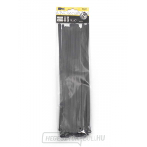 Feszítő szalagok 7,6x300mm fekete/25db - nyitható Feszítő szalagok 7,6x300mm fekete/25db - nyitható