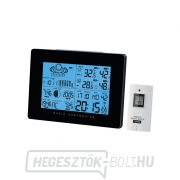 Geti AOK-5019 fekete időjárás-állomás Geti AOK-5019 fekete időjárás-állomás gallery main image