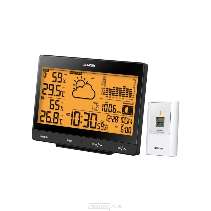 SENCOR SWS 5551 meteorológiai állomás