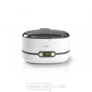 Ultrahangos tisztító NEDIS JECL110WT 600ml Ultrahangos tisztító NEDIS JECL110WT 600ml gallery main image