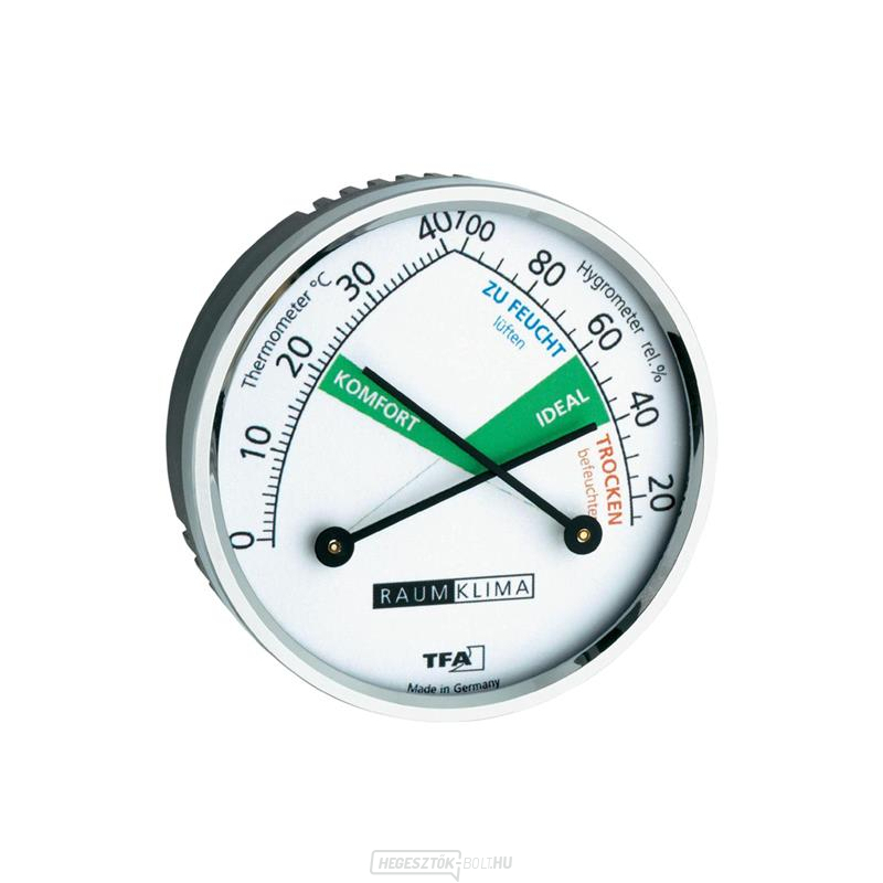 Hőmérő és páratartalom-mérő TFA Dostmann 45.2024