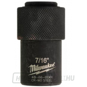 Milwaukee adapter ½″ négyzetről 7/16″ HEX 11mm-re gallery main image