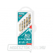 Fémfúrók, 6 darabos készlet, 2,3,4,5,6,8mm, HSS gallery main image