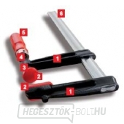 Bessey csavaros bilincs - 400x120mm Bessey csavaros bilincs - 400x120mm gallery main image