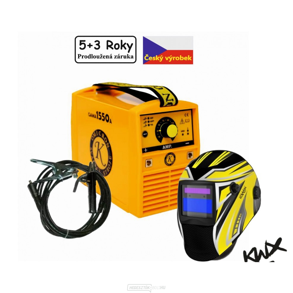 Hegesztési inverter GAMA 1550A kábelek 25/3m önálló motorháztetővel