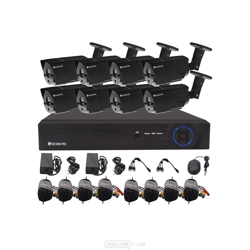 SECURIA PRO AHD8CHV2-B kamerarendszer