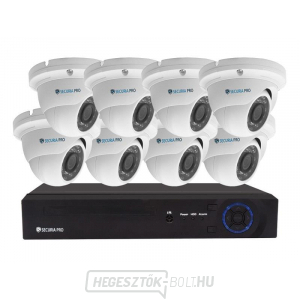 SECURIA PRO NVR8CHV2-W DOME kamerarendszer