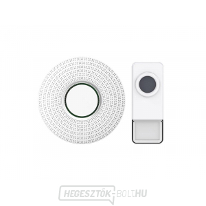 Vezeték nélküli kapucsengő Geti GWD 105W Vezeték nélküli kapucsengő Geti GWD 105W gallery main image