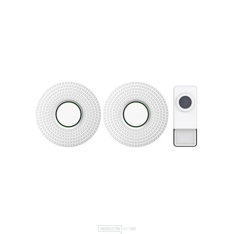 Vezeték nélküli kapucsengő Geti GWD 205W készlet