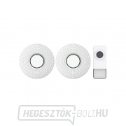 Vezeték nélküli kapucsengő Geti GWD 205W készlet Vezeték nélküli kapucsengő Geti GWD 205W készlet gallery main image