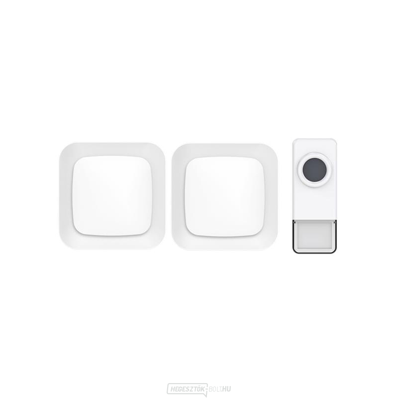 Vezeték nélküli kapucsengő Geti GWD 206W készlet