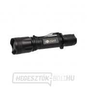 Solight újratölthető LED-es zseblámpa, 600lm, XM-L2 T6, fókusz, 2200mAh Li-Ion, USB töltéssel gallery main image