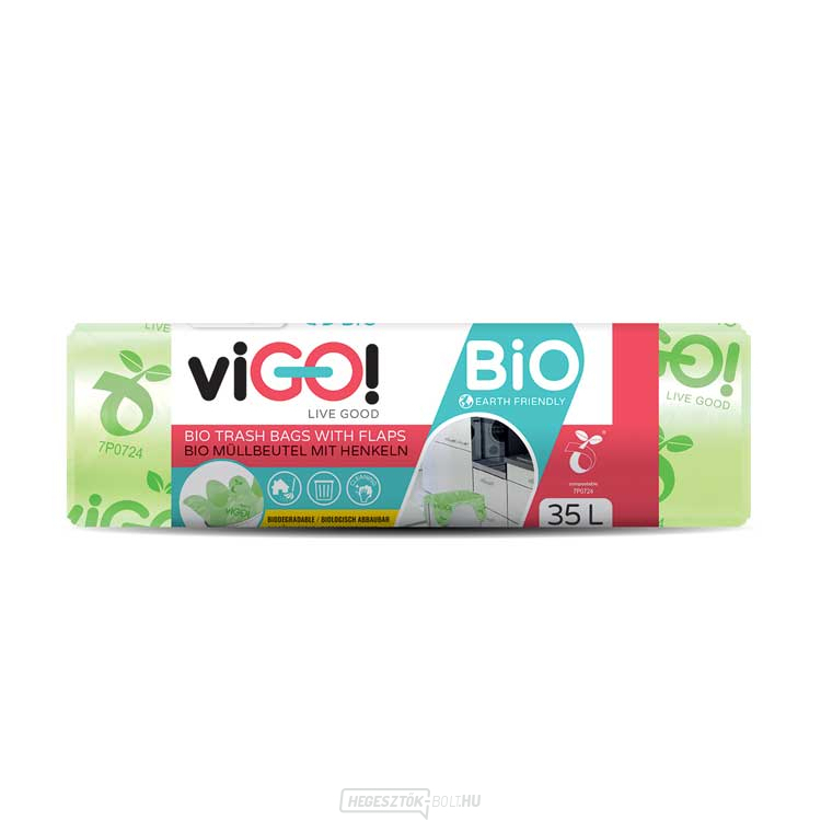 ViGO! BIO zacskók kosarakban 35l - 10 db