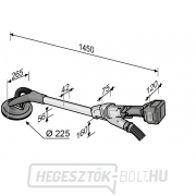 Flex Aku-csiszoló falakhoz és mennyezetekhez Giraffe® 18.0V GE MH 18.0-EC/5.0 készlettel Előnézet 