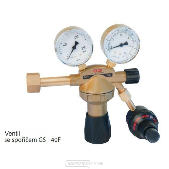 GS-40F gázkímélő a manométeres szelephez
