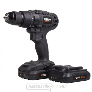 Akkus fúrógép Ferm CDM1141P Li-ion 20V - 2,0Ah - 2 akkumulátor Akkus fúrógép Ferm CDM1141P Li-ion 20V - 2,0Ah - 2 akkumulátor gallery main image
