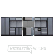 Műhelybútor készlet Procarosa PROFI XXL Munkalap: rozsdamentes acél, Súly: 504 kg Műhelybútor készlet Procarosa PROFI XXL Munkalap: rozsdamentes acél, Súly: 504 kg gallery main image