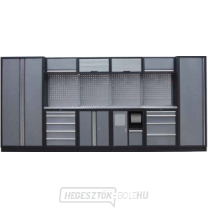 Műhelybútor készlet Procarosa PROFI L-II Munkalap: rozsdamentes acél, Súly: 402 kg Műhelybútor készlet Procarosa PROFI L-II Munkalap: rozsdamentes acél, Súly: 402 kg gallery main image