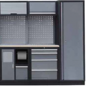 Műhelybútor készlet Procarosa PROFI S-II Munkalap: fa, Súly: 184 kg Műhelybútor készlet Procarosa PROFI S-II Munkalap: fa, Súly: 184 kg gallery main image