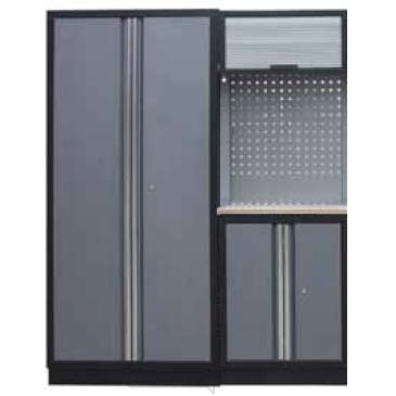 Műhelybútor készlet Procarosa PROFI XS-IV Munkalap: fa, Súly: 131 kg