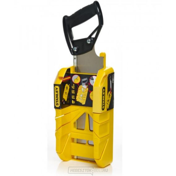 Stanley műanyag gérvágófűrész vasfűrészlappal 1-19-800