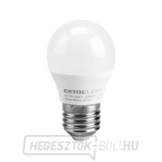 LED mini izzó, 5W, 410lm, E27, meleg fehér gallery main image