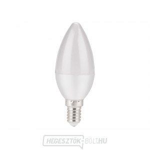 Izzó LED gyertya, 5W, 410lm, E14, meleg fehér