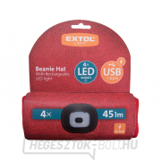 4x45lm fényszóró, USB töltés, piros, univerzális méretű 4x45lm fényszóró, USB töltés, piros, univerzális méretű náhled