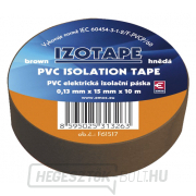 PVC szigetelőszalag 15/10m barna EMOS PVC szigetelőszalag 15/10m barna EMOS gallery main image