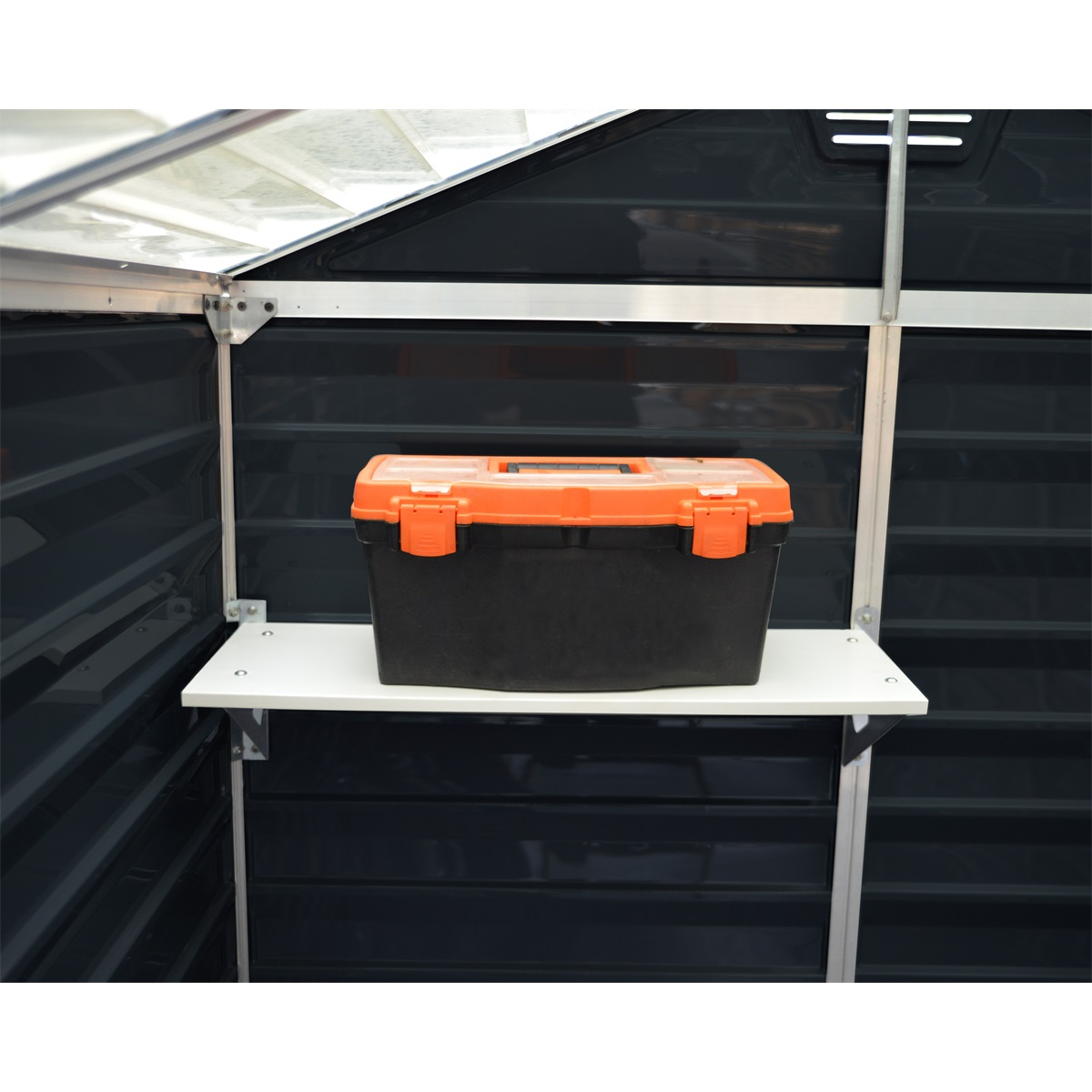 Palram Skylight 6x8 antracit kerti ház Előnézet 