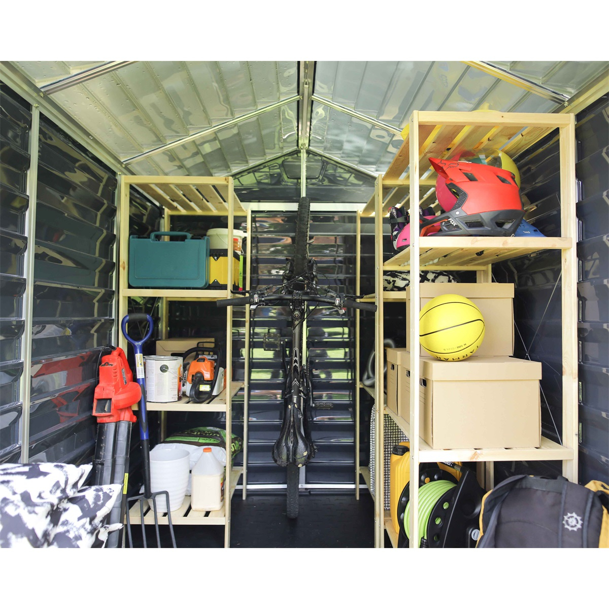 Palram Skylight 6x8 antracit kerti ház Előnézet 