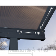 Palram Capri 4200 antracit 3 x 4,25 alumínium (előregyártott) pergola (antracit) Előnézet 